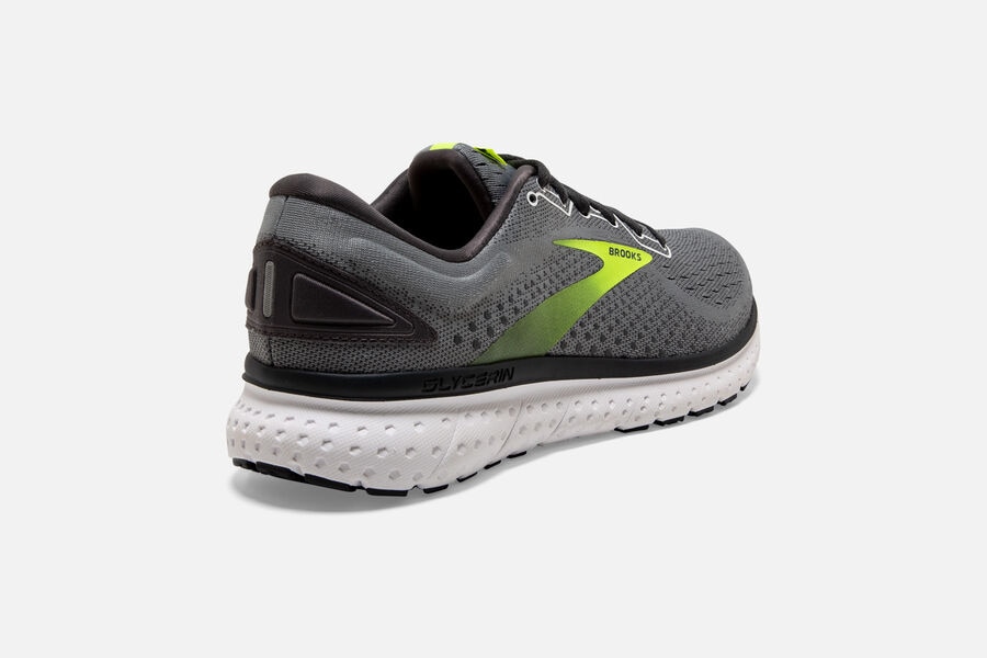 Brooks Glycerin 18 Road Loopschoenen Heren - Grijs - 902716RZD